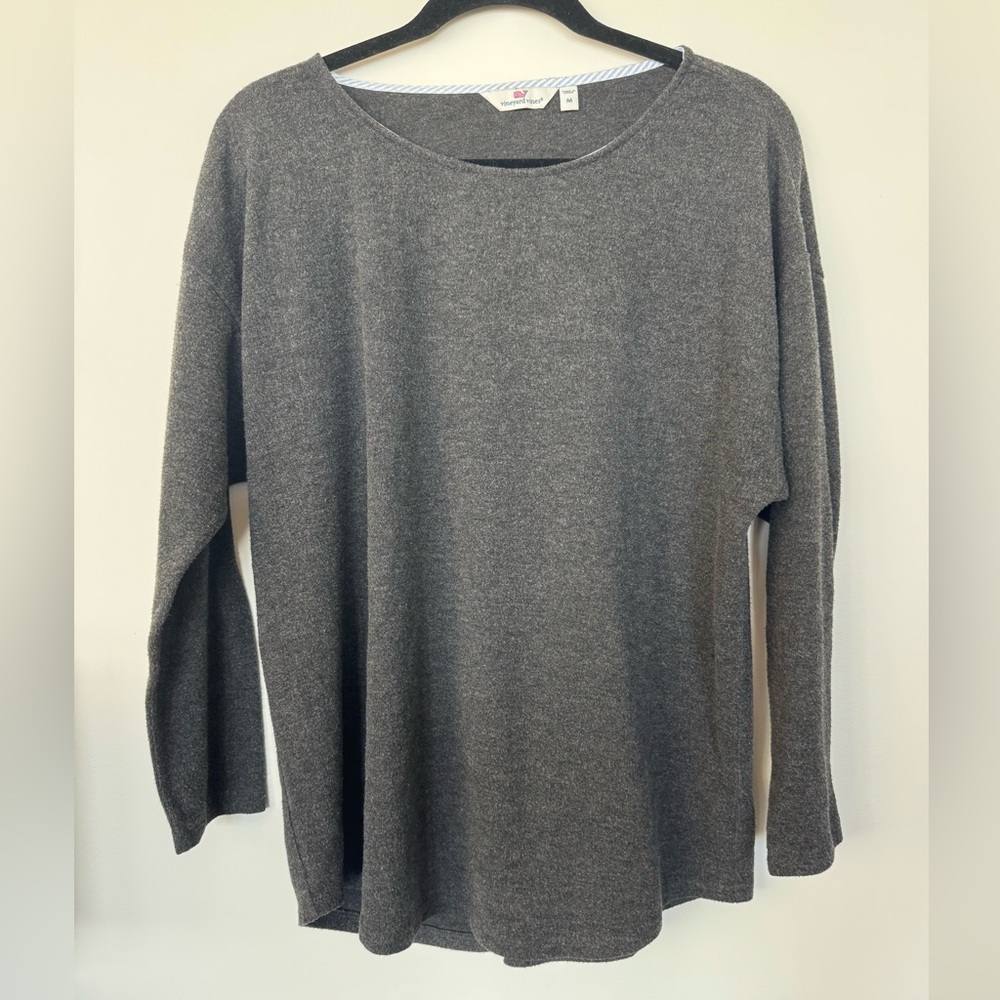 Vineyard vines fleece top sz M
